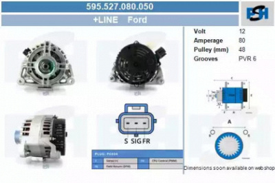 CV PSH 595527080050 -  Генератор